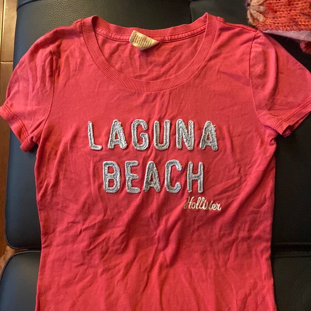 Hollister Tee with Laguna Beach on the front